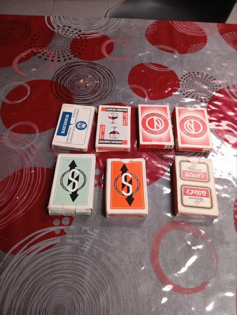 Divers jeux de cartes anciens, Collections, Enlèvement ou Envoi