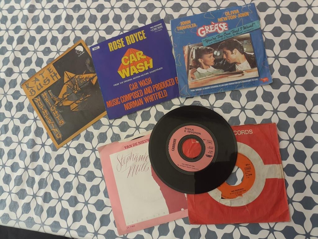 45 toeren vinyl lp, singles, Enlèvement ou Envoi, Utilisé