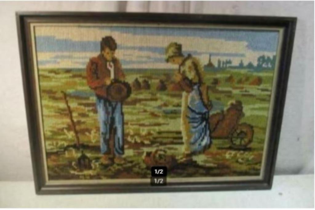 Beau cadre en bois - 64 x 47/58 x 41, Enlèvement ou Envoi, Comme neuf, Bois