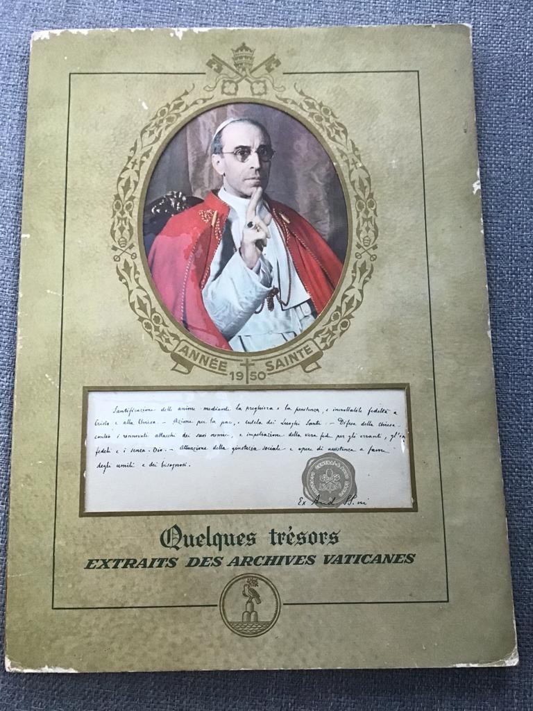 Quelques trésors, extraits des archives du Vatican, Collections, Enlèvement ou Envoi, Comme neuf