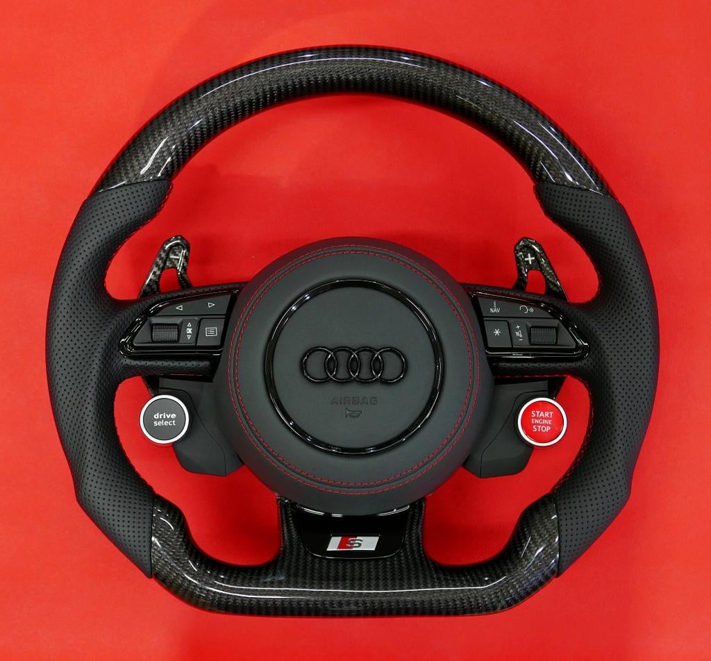 Volant Audi en carbone S RS Upgrade Start/Stop Drive Select, Enlèvement ou Envoi, Neuf, Audi