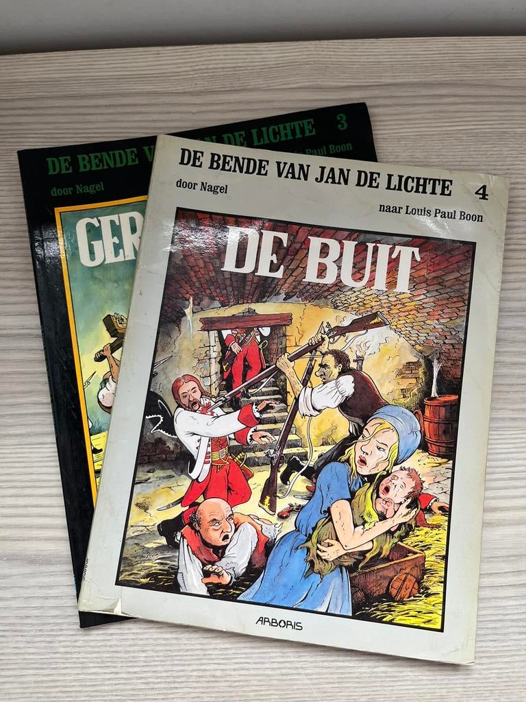 De bende van Jan De Lichte 3 en 4, Meerdere stripboeken, Ophalen of Verzenden
