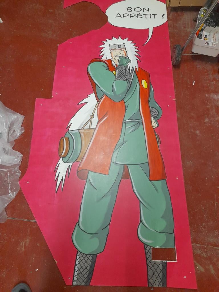 Peintures de Mangas Dragon Ball et Naruto, Ophalen