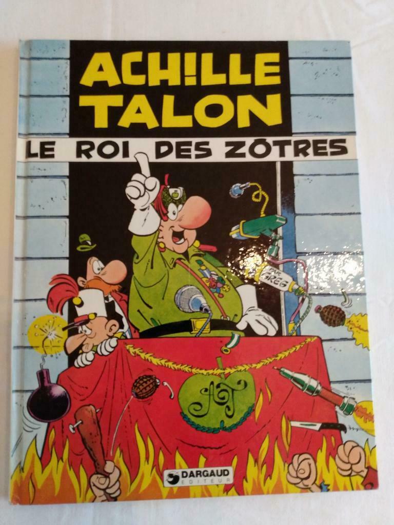 4 BD " Achille Talon" Num. 17 à 20, Eo pour 17,19, 20, Ed. 2, Enlèvement