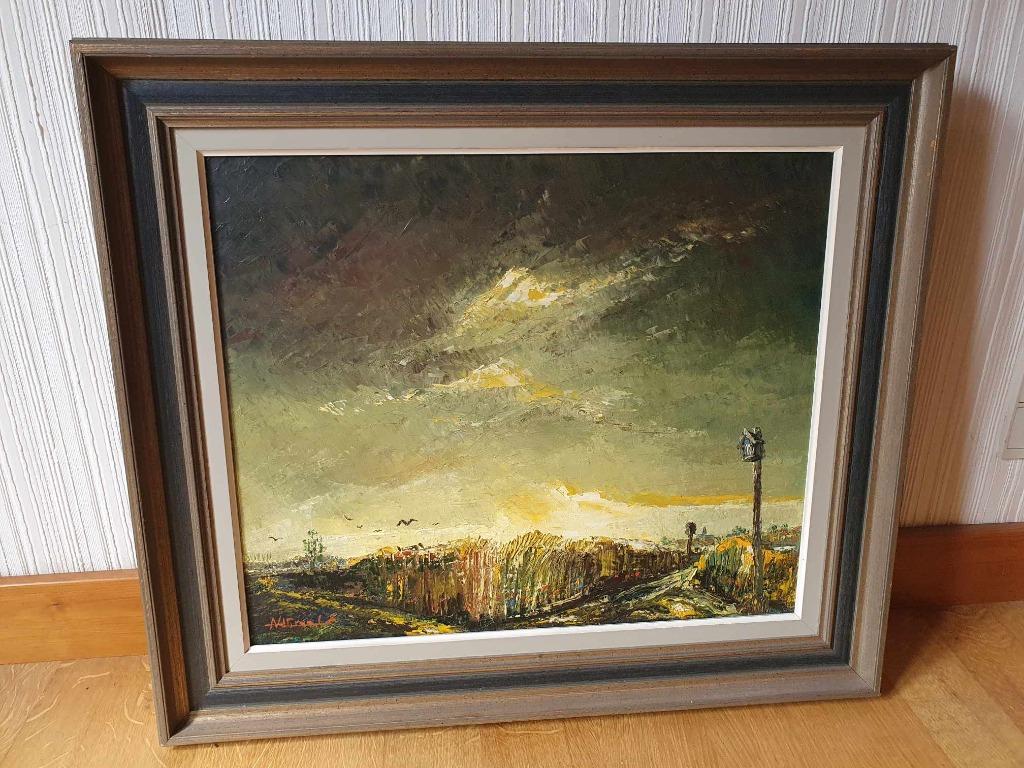 Donker landschap, Enlèvement