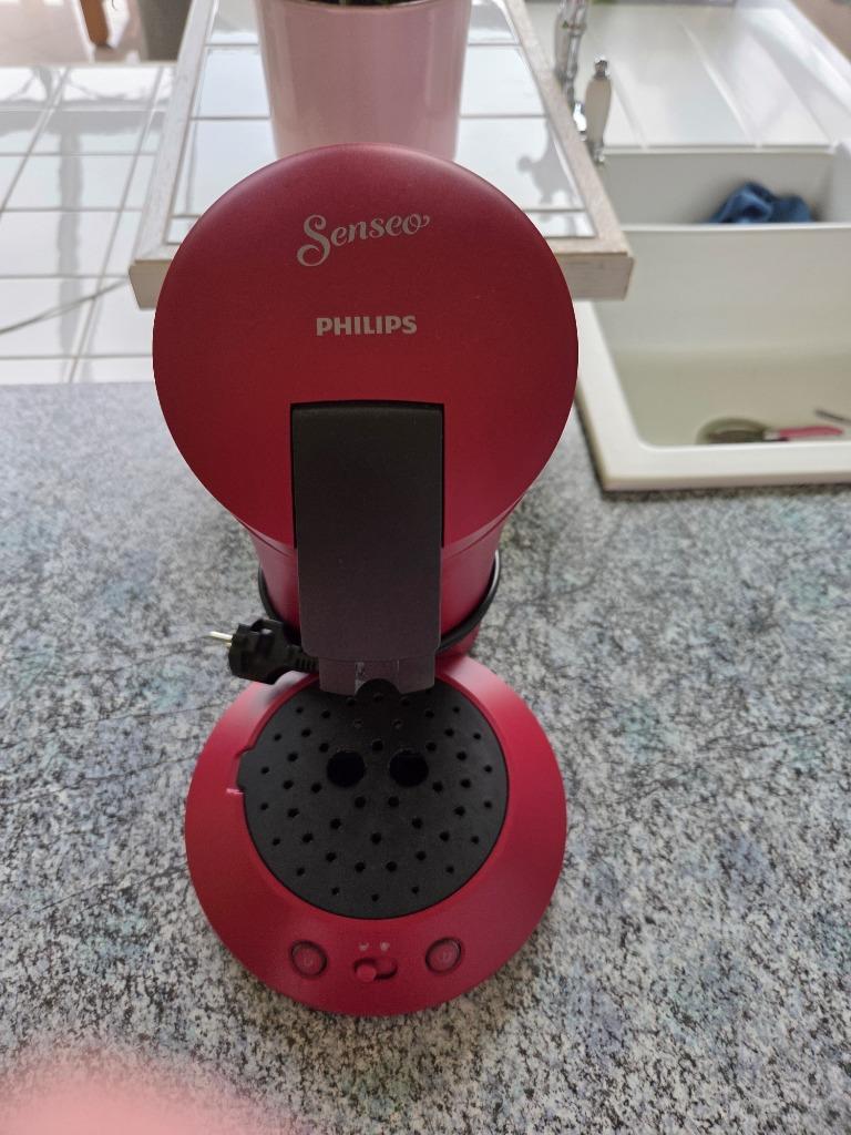 Senseo philips, Réservoir d'eau amovible, Comme neuf, Dosettes et capsules de café, 2 à 4 tasses