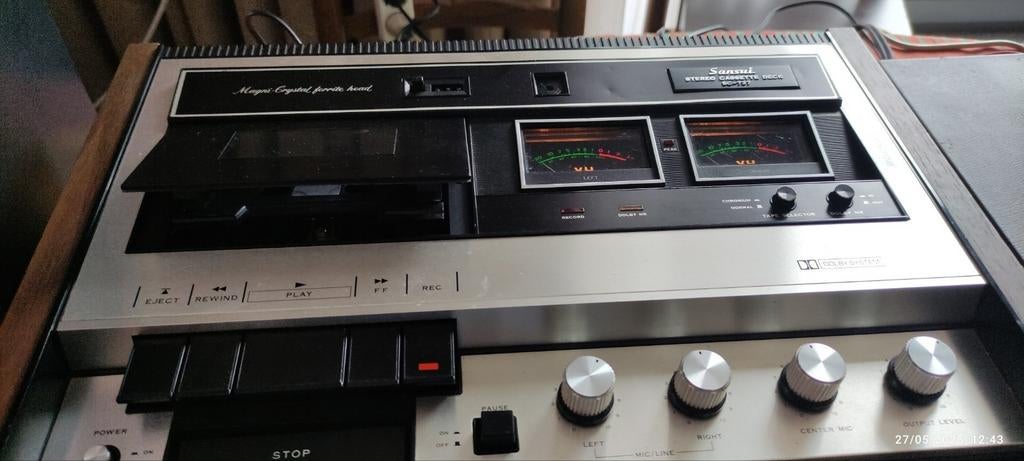 SANSUI DECK K7 SC-737, TV, Hi-fi & Vidéo, Decks cassettes, Enlèvement