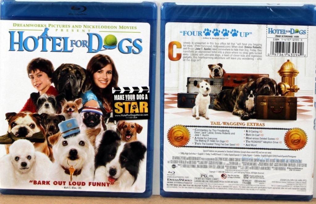Bluray Film: Hotel for Dog, Ophalen of Verzenden, Nieuw in verpakking