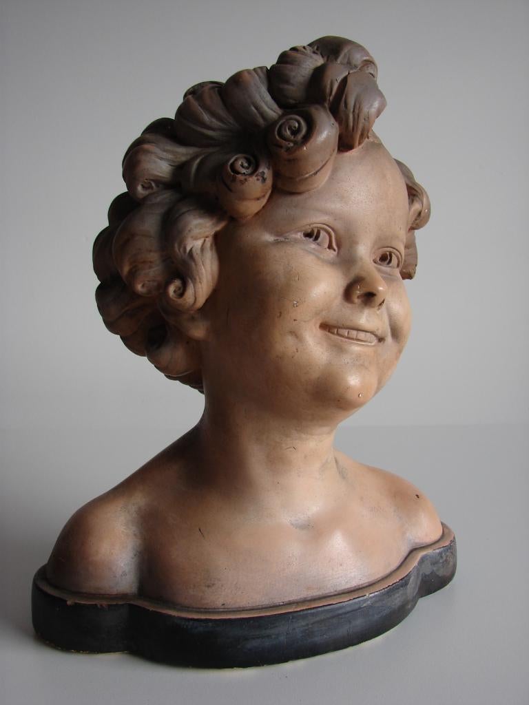 mooi vrolijk vintage beeld van Shirley Temple, Ophalen of Verzenden