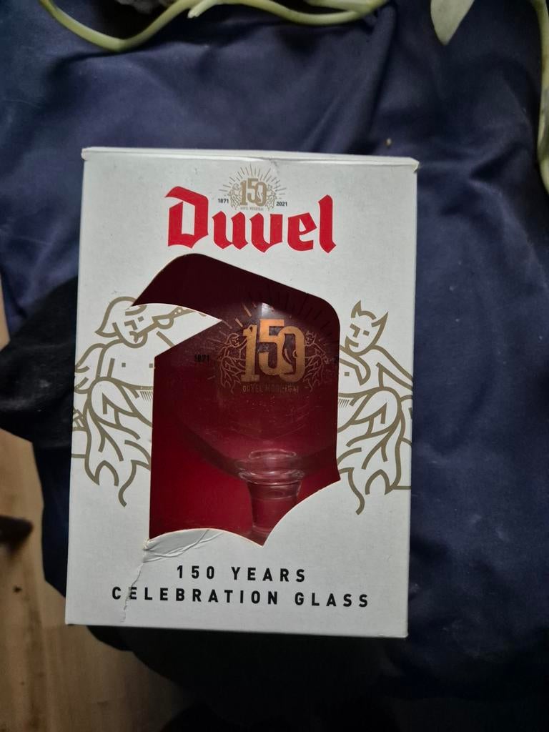 Glas duvel 150 jaar, Verzamelen, Verzenden, Duvel