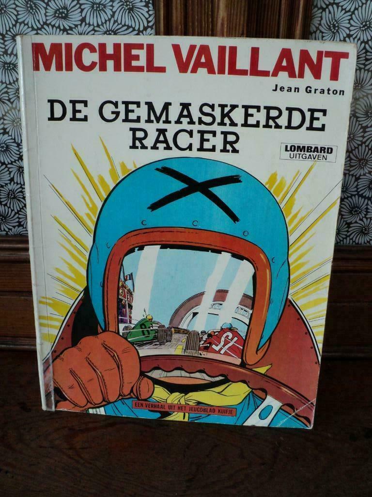 vintage strip : de gemaskerde racer   Jean Graton, Ophalen of Verzenden