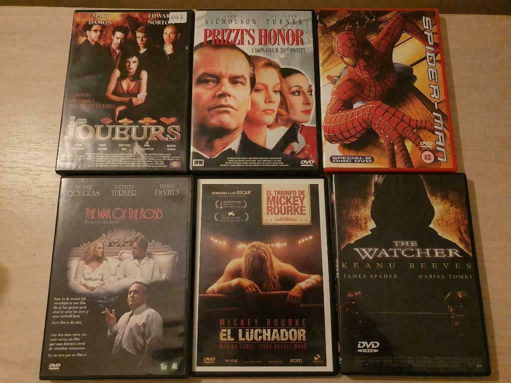 set van 25 dvd's met verschillende films, Alle leeftijden, Ophalen of Verzenden
