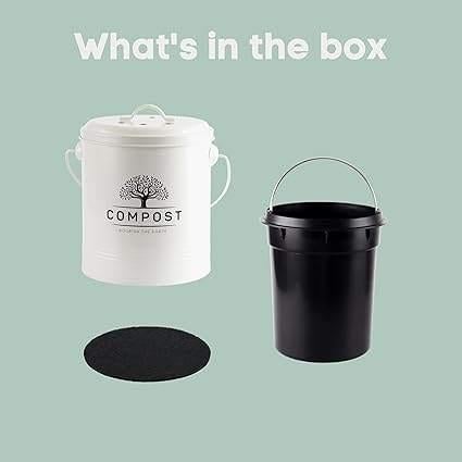 Bac à compost de cuisine | LIVRAISON GRATUITE, Neuf, -, -, PERFNIQUE