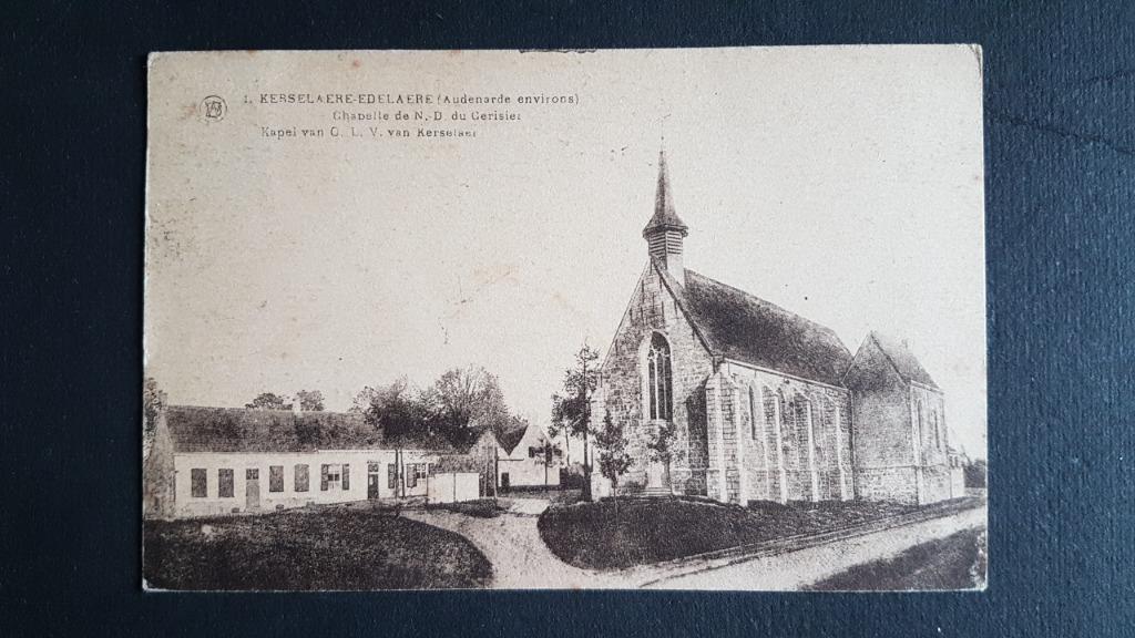 Kesselaere-Edelaere Kerselare Edelare bij Oudenaarde, Ophalen of Verzenden, 1920 tot 1940, Gelopen, Oost-Vlaanderen