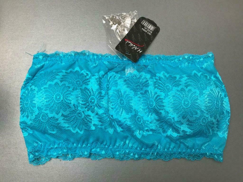 Bandeau bleu en dentelle H. Nathalie lingerie - Taille XL -, H. Nathalie lingerie, Enlèvement ou Envoi, Bleu, Soutien-gorge