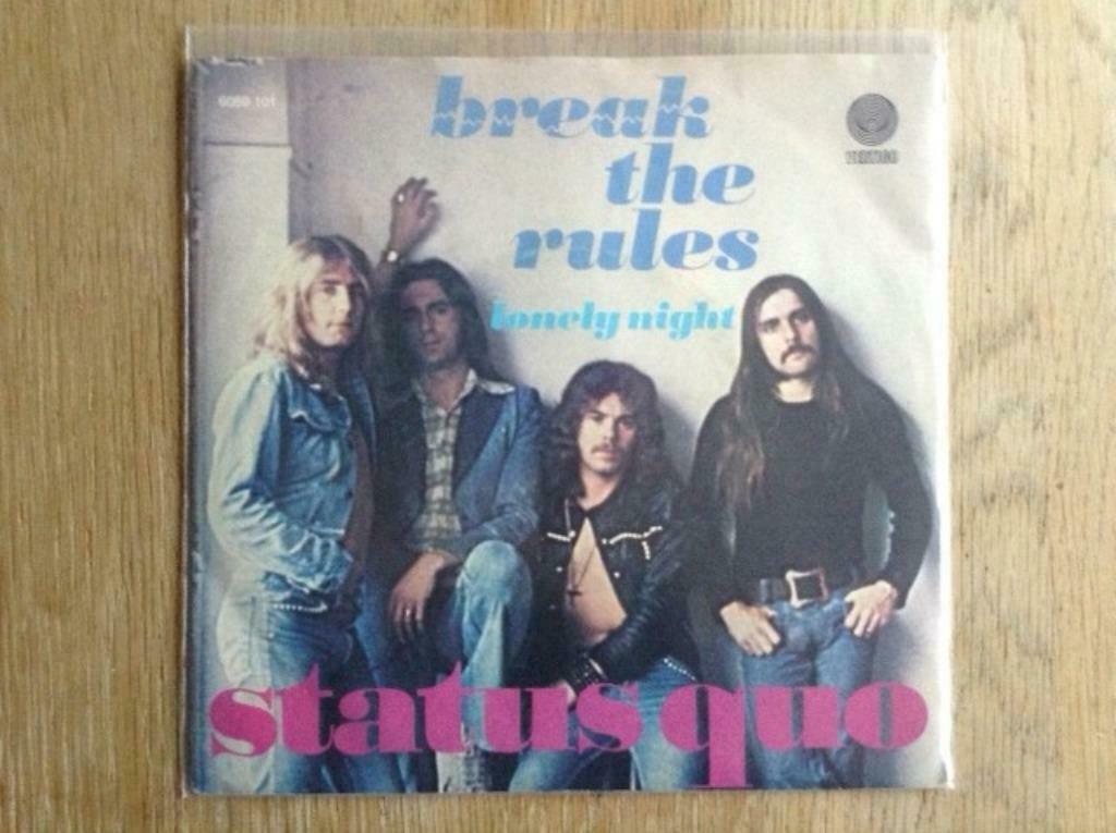 single status quo, Cd's en Dvd's, Vinyl Singles, Ophalen of Verzenden, Rock en Metal