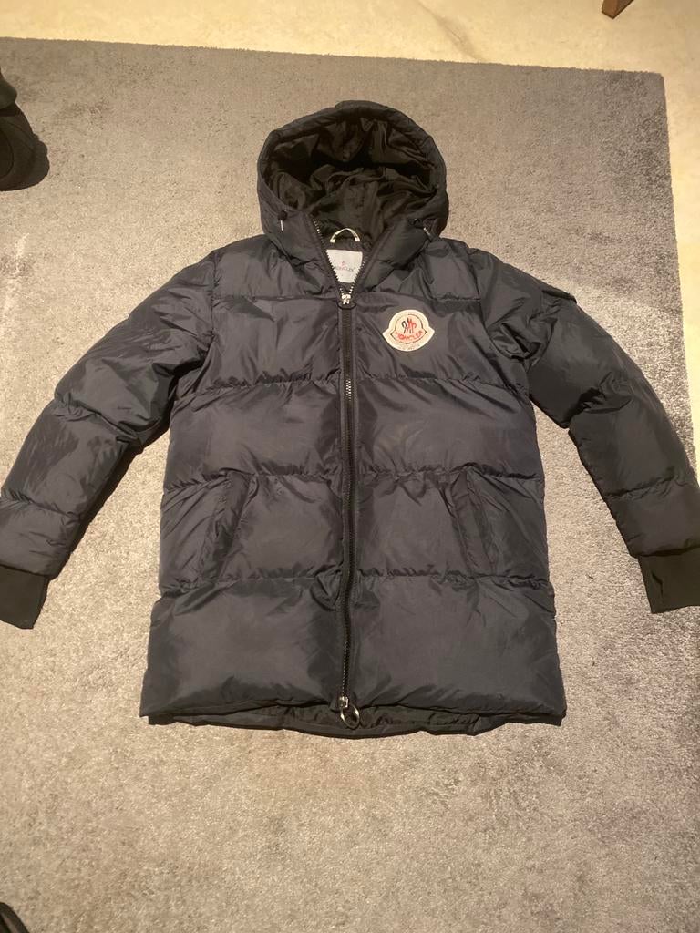 Moncler jas L, Enlèvement ou Envoi, Comme neuf, Taille 52/54 (L), Noir