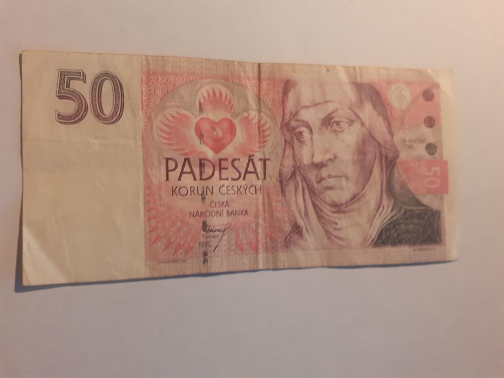 Bankbiljet Tsjechië, Verzenden, Overige landen, Los biljet