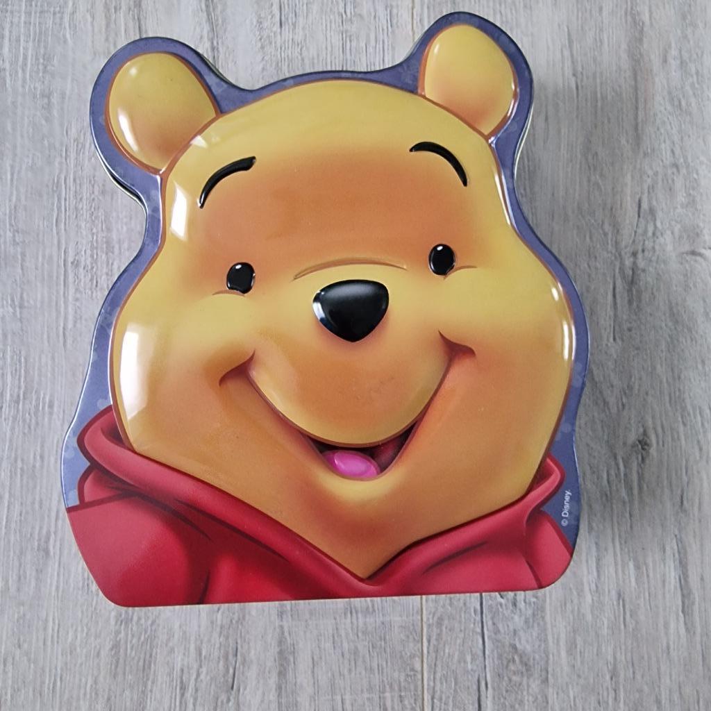 Unieke blik bewaardoos / koekjestrommel Winnie the Pooh, Verzamelen, Blikken, Ophalen of Verzenden, Zo goed als nieuw