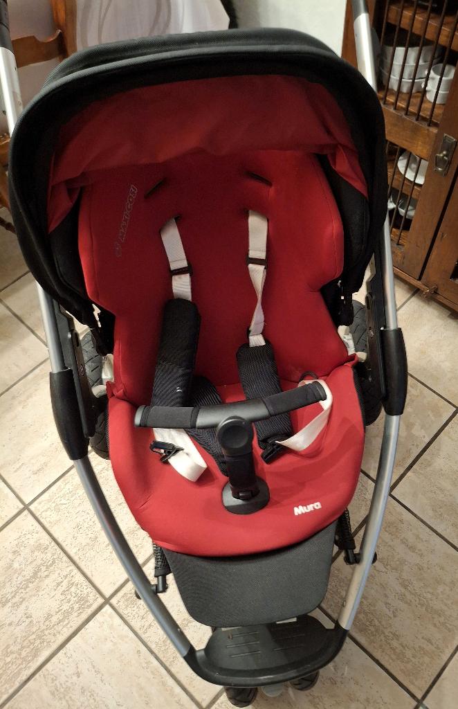 Kinderbuggy Maxi Cosi 3 in 1, Kinderen en Baby's, Kinderwagens en Combinaties, Gebruikt, Verstelbare duwstang, Maxi-Cosi, Ophalen