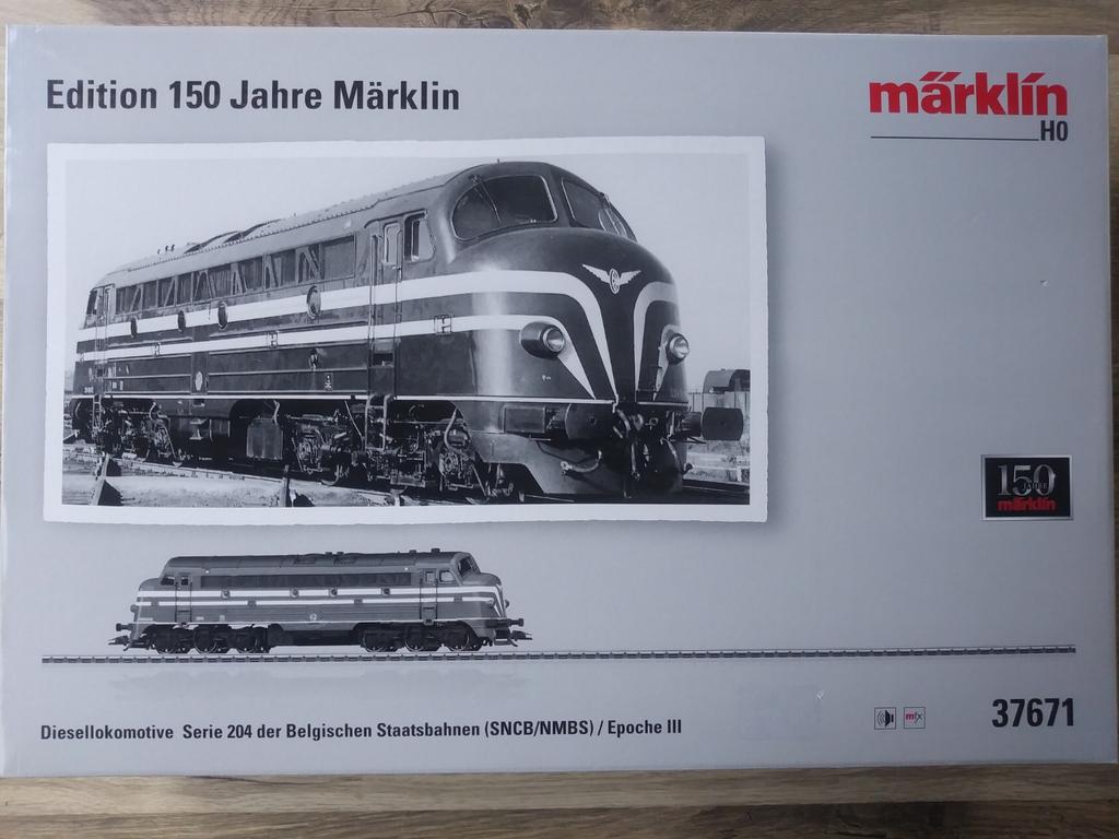 Marklin 37671 NIEUW, Wisselstroom, Locomotief, Nieuw, Ophalen of Verzenden
