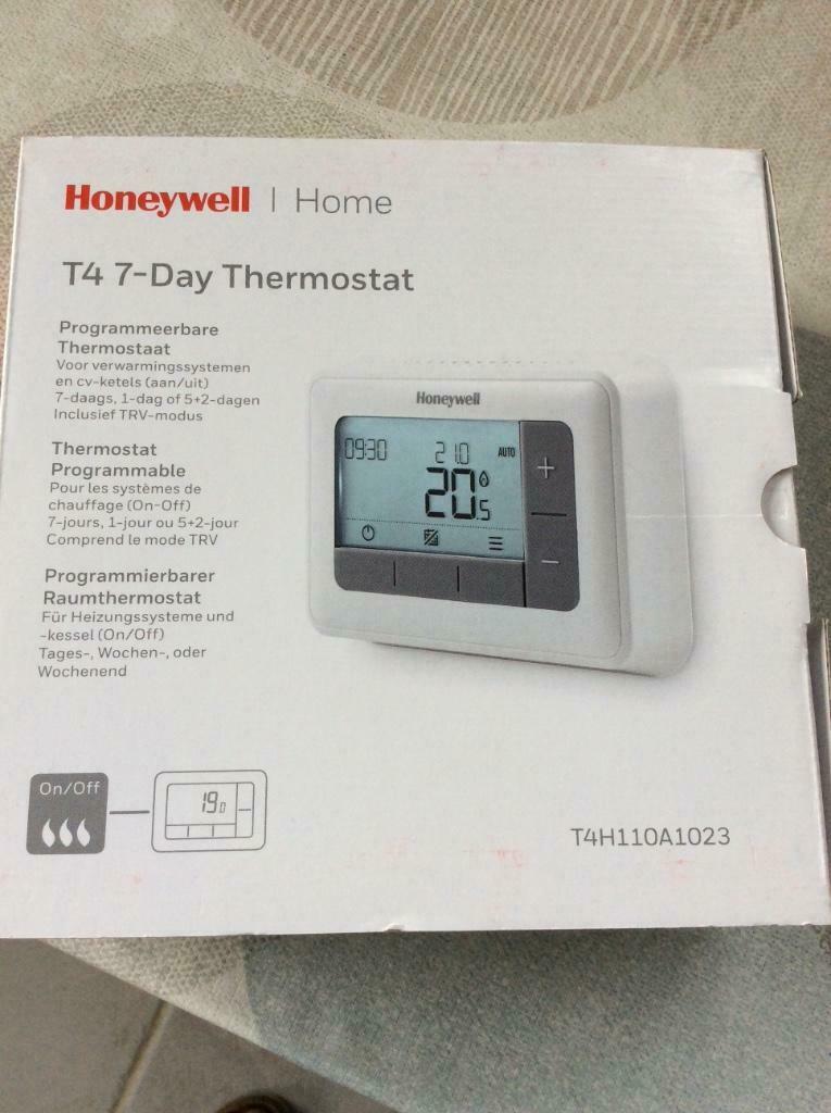 Honeywell 7dagen thermostat, Enlèvement ou Envoi, Comme neuf