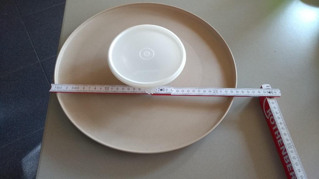 Tupperware vintage hapjes aperitief tapas schaal, Maison & Meubles, Cuisine| Tupperware, Enlèvement ou Envoi, Neuf, Crème, Balance