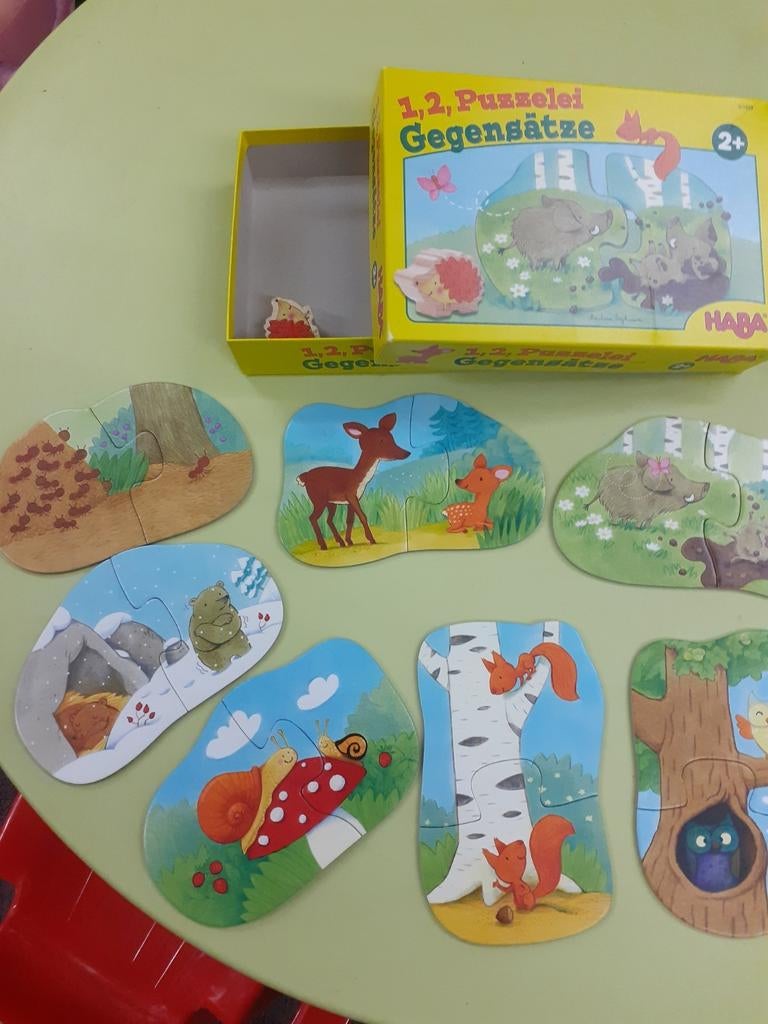 Puzzel van Haba, Ophalen, Zo goed als nieuw, 2 tot 4 jaar