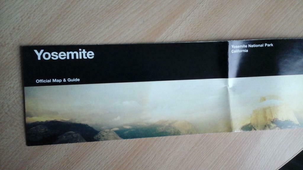 guide et carte "yosémite park californie usa"      '04/2000, Livres, Nature, Enlèvement ou Envoi, Neuf, Zones de Randonnées ou de Loisirs