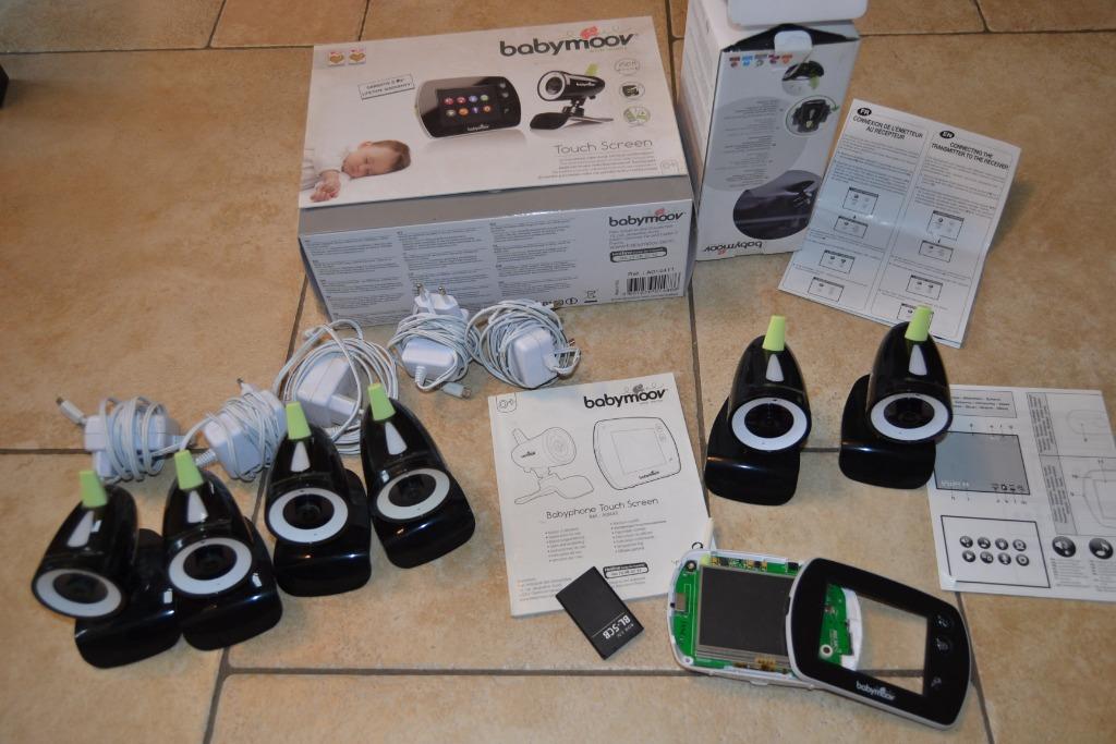Babymoov 6 caméras, Enfants & Bébés, Babyphones, Enlèvement, Utilisé, Moins de 100 mètres, Caméra