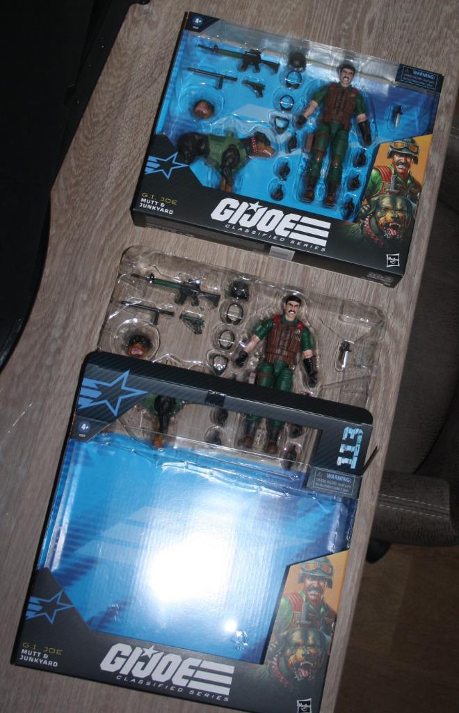 G.I. Joe Classified Mutt and Junkyard, Envoi, Neuf