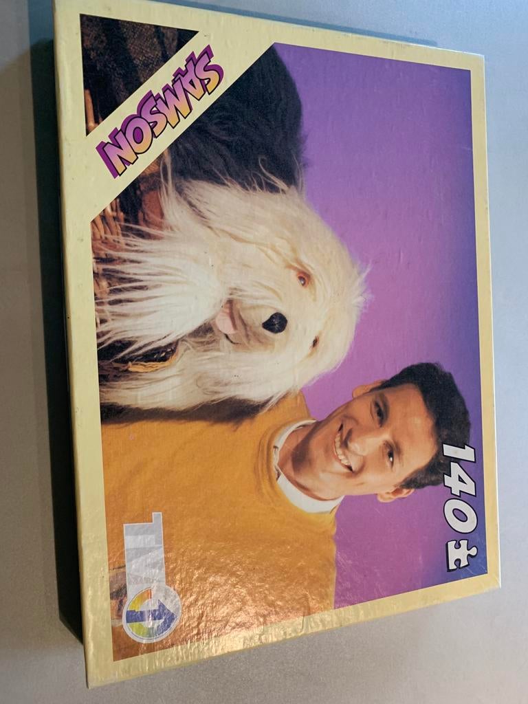 Vintage Samson & Gert puzzel TV1 Nicotoy 140 st, Verzamelen, Ophalen of Verzenden, Zo goed als nieuw