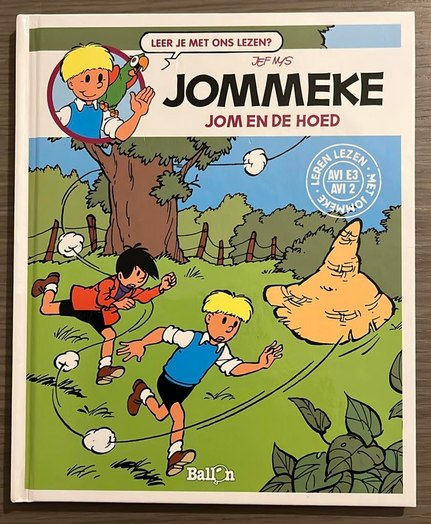 Jom en de hoed - Leer je met ons lezen ?, Boeken, Ophalen, Zo goed als nieuw, Jenny Hillen