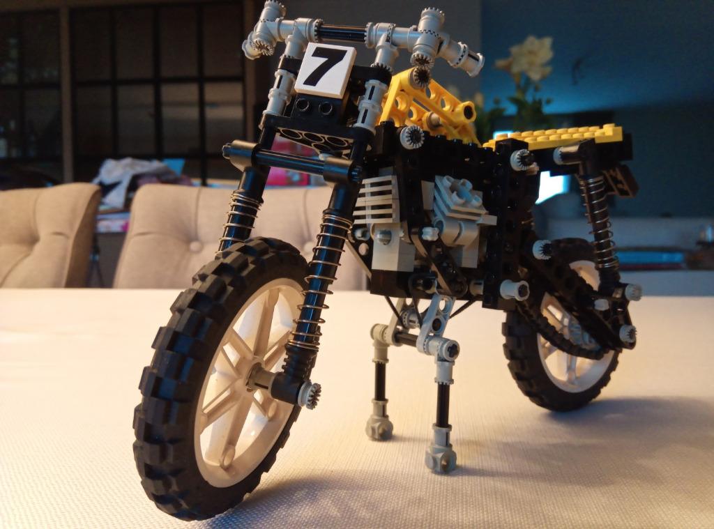 LEGO Technic 8838 Shock Cycle, Kinderen en Baby's, Speelgoed | Duplo en Lego, Ophalen of Verzenden, Zo goed als nieuw, Complete set