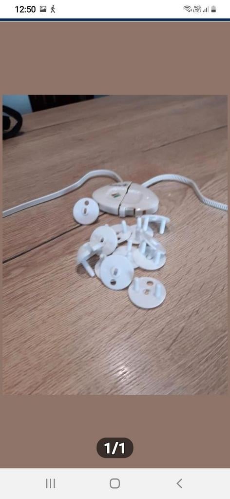 Kast en stopcontacten beveiliging, Ophalen, Zo goed als nieuw