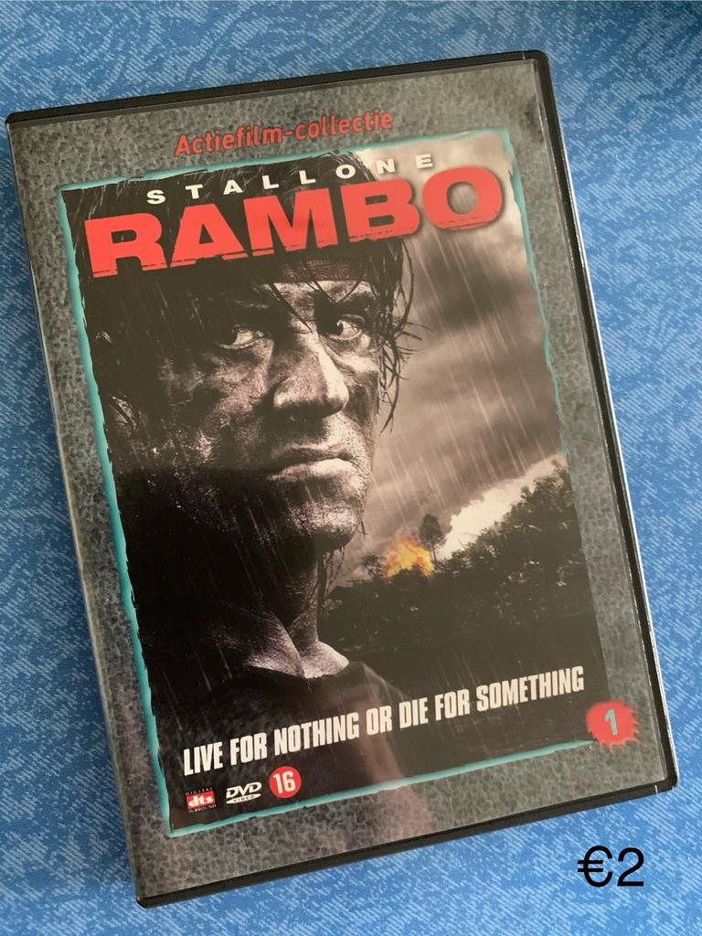 RAMBO (dvd) met Sylvester Stallone., Enlèvement, Comme neuf