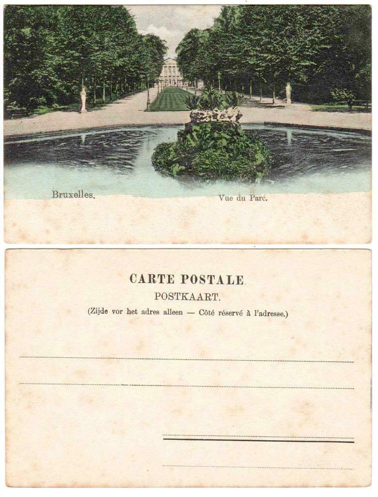BE_Bruxelles_Bxl_lot 2_8 CPA, Verzamelen, Postkaarten | België, Ongelopen, Brussel (Gewest), 1920 tot 1940, Ophalen of Verzenden