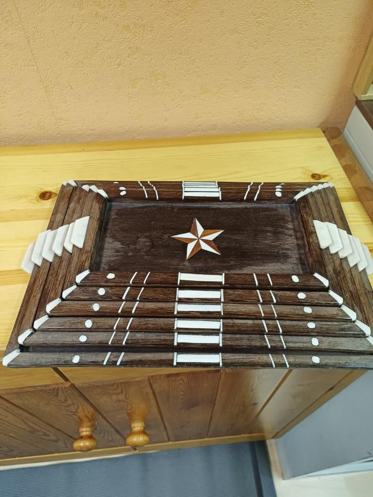 Schalen afrikaanse hout, Ophalen