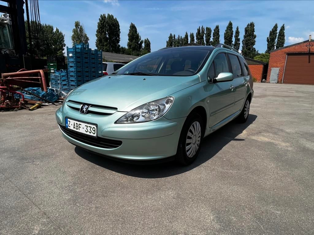 PEUGEOT 307 1.6 BENZINE MET PANO AIRCO LEZ TOT 2030, Autos, Achat, Entreprise, Boîte manuelle, Noir