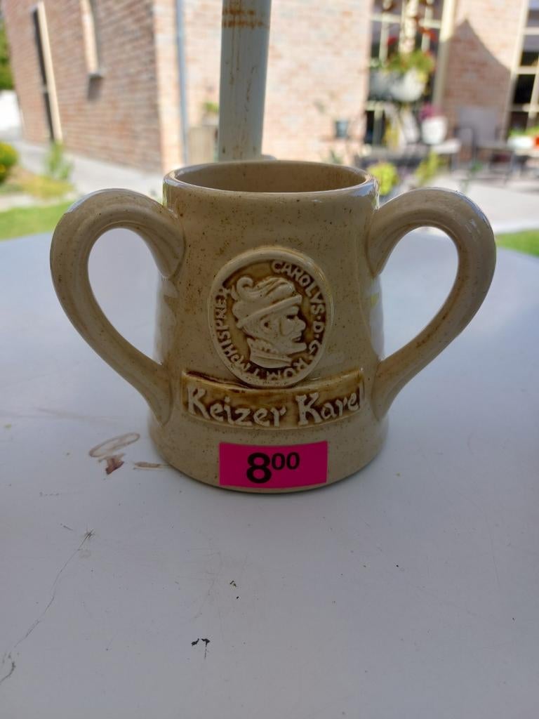 Bier potten , keizer karel/ leffe/  rodenbach, Ophalen, Zo goed als nieuw, Leffe