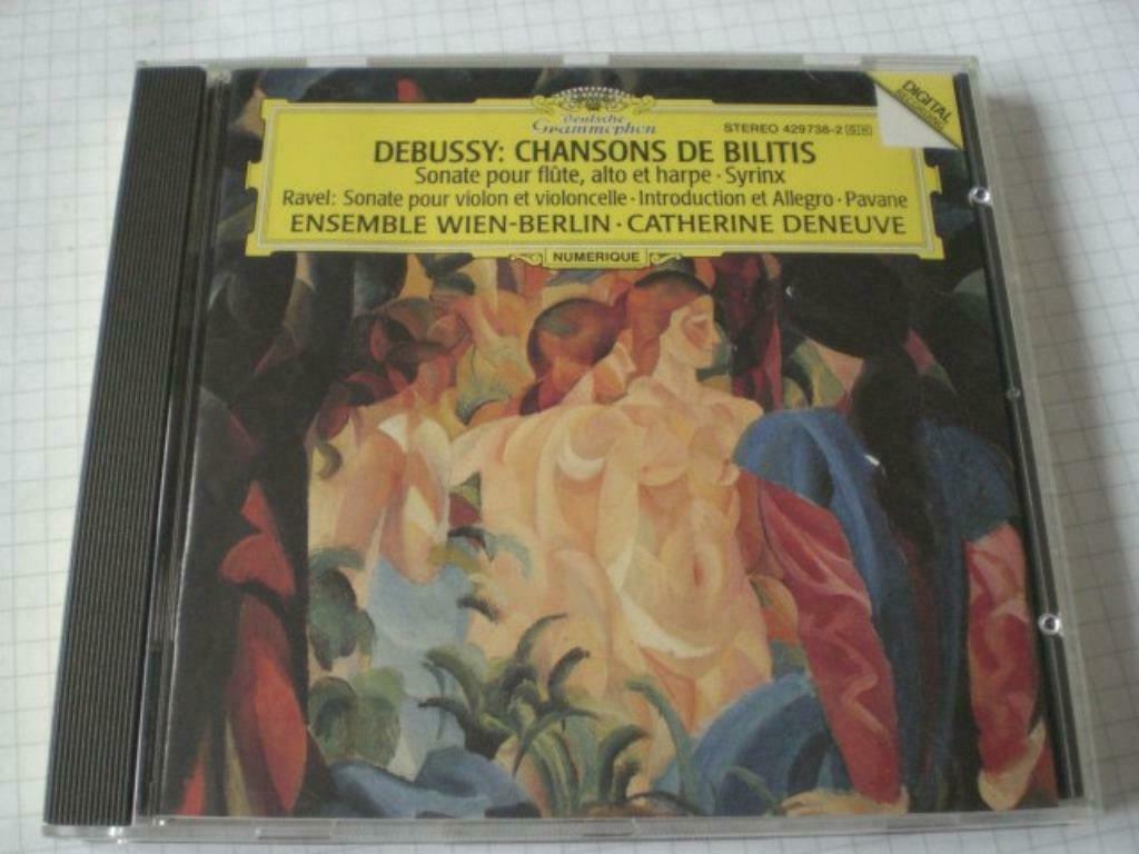 CD: Debussy/ Ravel :Chansons De Bilitis U.A, Ophalen of Verzenden, Overige typen