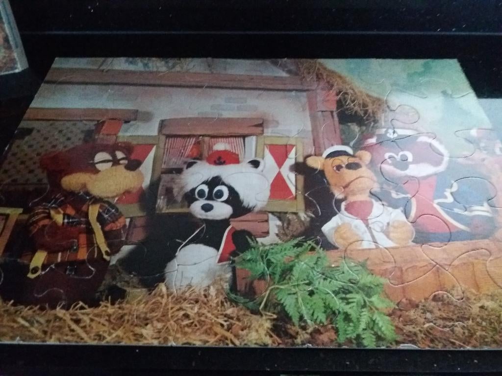 Vintage puzzel Bereboot -1976, Verzamelen, Ophalen of Verzenden, Overige typen