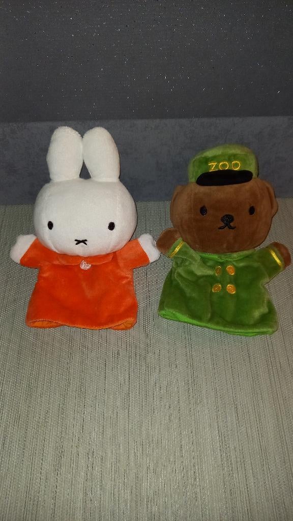 Marionnettes à main Miffy, Enlèvement ou Envoi, Comme neuf, Autres types