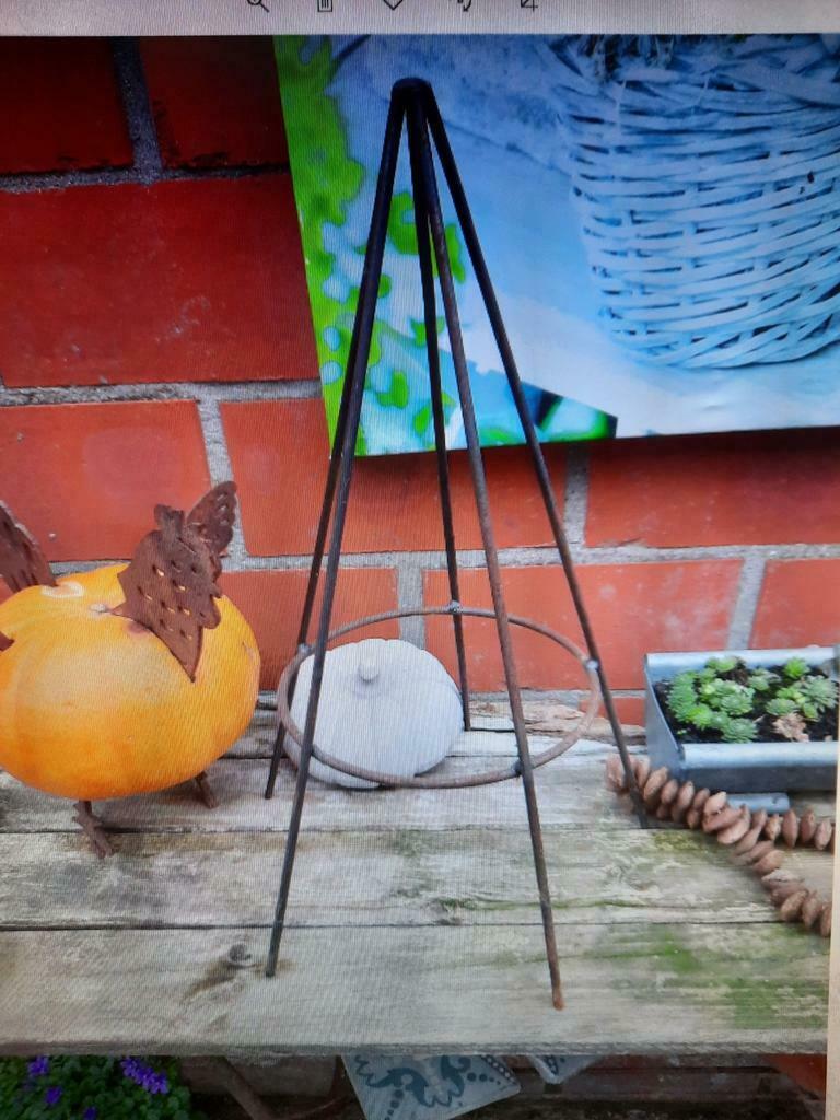 ĎECOTARIEVE SMEEDIJZEREN STAANDER, Jardin & Terrasse, Pots de fleurs, Enlèvement ou Envoi