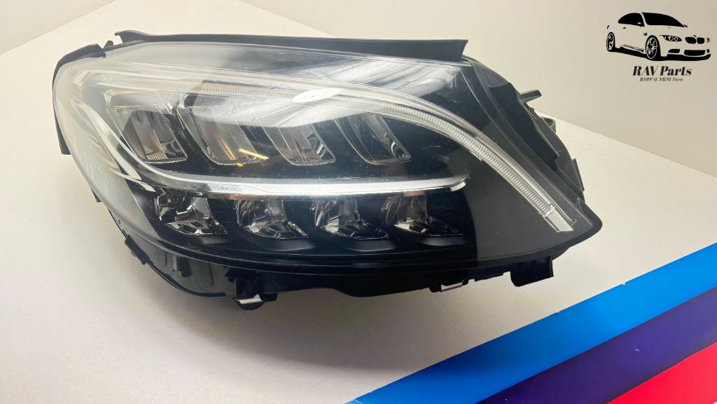 Mercedes C Klasse Lci W205 Full Led Koplamp Rechts A2059068, Ophalen of Verzenden, Gebruikt, Mercedes-Benz