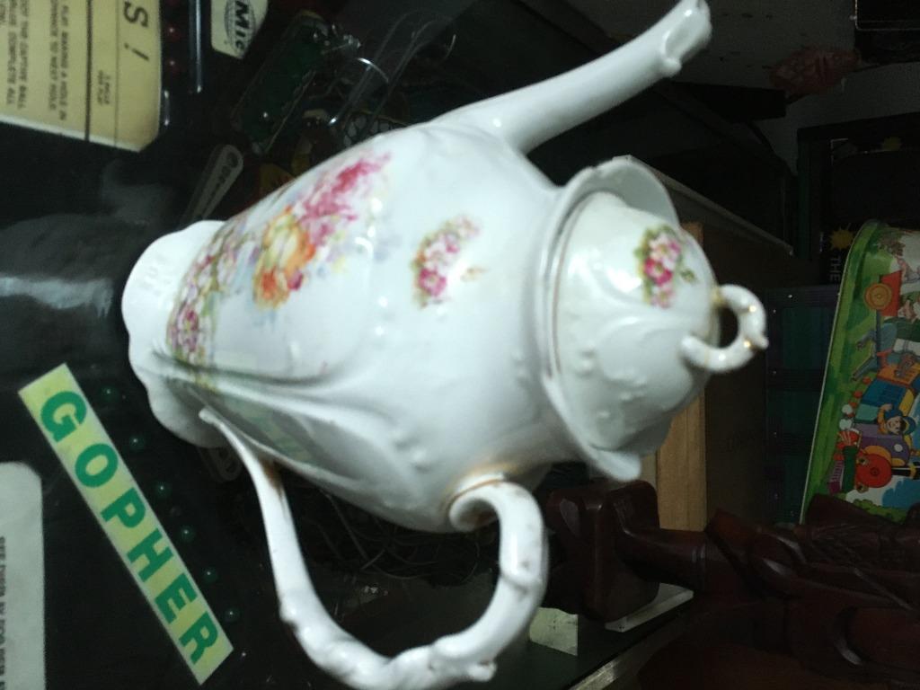 oude koffiekan porselein, Ophalen of Verzenden