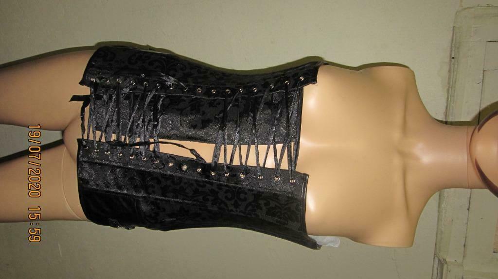 Kinky korset XL, Kleding | Dames, Ophalen of Verzenden, Zwart, Body of Korset
