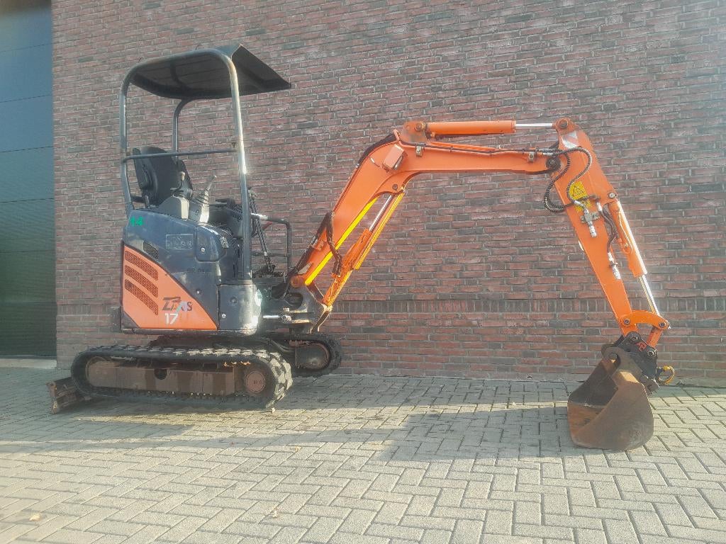 Compacte 1860KG Minigraver, Ophalen, Gebruikt, Complete set