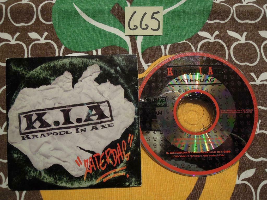 CD K.I.A. Krapoel in Axe Zaterdag 1996 Genre: Hip Hop, Ophalen of Verzenden, Gebruikt