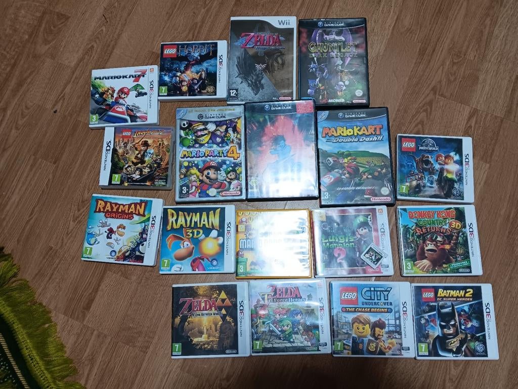 gamecube- en 3ds-spellen, Ophalen of Verzenden, Gebruikt